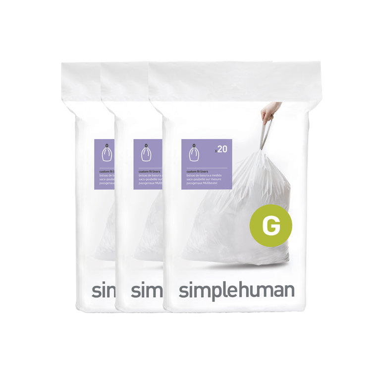 Simplehuman discount recycling bags